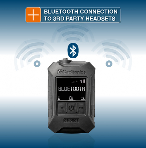 Le CT-DECT Multi : Connexion Bluetooth® à des casques tiers